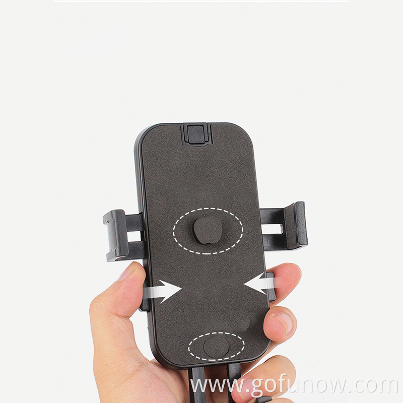 Wholesale PC Silicone Bike Motorcycle Motorxyxle Cell Phone Bracket Stand Mount Adjustable Electric Scooter Phone Holder G-FUN